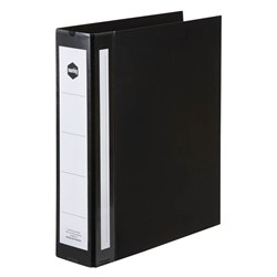 MARBIG ENVIRO DELUXE WIDE CAPACITY BINDER A4 4D RING 50MM BLACK