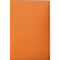 MARBIG MANILLA FOLDERS FOOLSCAP ORANGE BOX OF 100