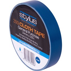 STYLUS 399 CLOTH TAPE 24MMX25M BLUE