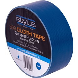 STYLUS 399 CLOTH TAPE 48MMX25M BLUE