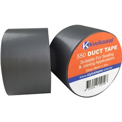 STYLUS 550 KWIKSEAL DUCT TAPE 48MMX30M SILVER