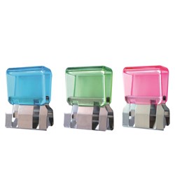 CARL MC52 MORI CLIP 30 SHEET CAPACITY SMALL ASSORTED COLOURS BOX OF 50