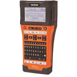 BROTHER P-TOUCH PT-E550WVP HANDHELD INDUSTRIAL LABEL PRINTER ORANGE