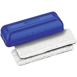 QUARTET MAGNETIC WHITEBOARD ERASER BLUE