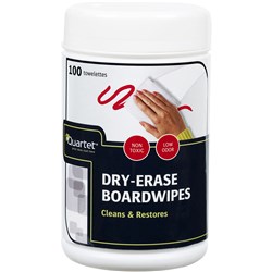 QUARTET DRY ERASE BOARD WIPES PACK OF 100