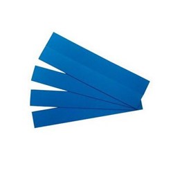 QUARTET MAGNETIC STRIPS 22X 150MM BLUE PACK OF 25