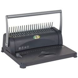 GOLD SOVEREIGN GS12 MANUAL COMB BINDING MACHINE BLACK