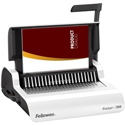 FELLOWES PULSAR+ 300 MANUAL A4 BINDING MACHINE WHITE