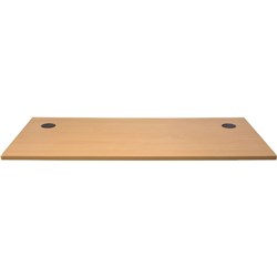 SUMMIT RECTANGLE DESK TOP ONLY 1500W X 750D X 25MMH BEECH