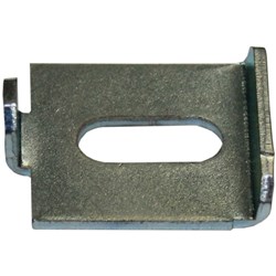 STEELCO SHELVING ACCESSORY SPARE STEEL SHELF CLIP WHITE SATIN