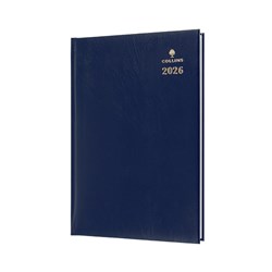 COLLINS STERLING DIARY A4 WEEK TO VIEW BLUE