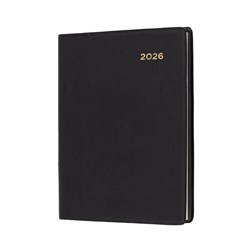 COLLINS BELMONT POCKET DIARY A7 WEEK TO VIEW WITH PENCIL BLACK