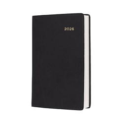 COLLINS BELMONT POCKET DIARY B7R DAY TO PAGE BLACK