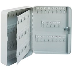 ESSELTE KEY CABINET 93 KEYS GREY