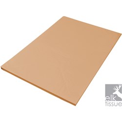 ELK TISSUE PAPER 500 X 750MM 17GSM PEACH 500 SHEETS REAM