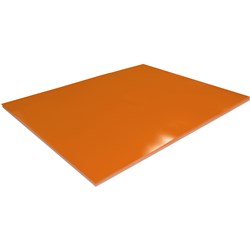 RAINBOW SURFACE BOARD 510X640MM 300GSM DOUBLE SIDED ORANGE PACK OF 20