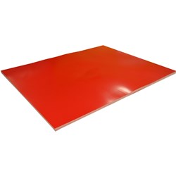 RAINBOW SURFACE BOARD 510X640MM 300GSM DOUBLE SIDED RED PACK OF 20