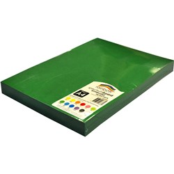 RAINBOW SPECTRUM BOARD A4 220GSM EMERALD 100 SHEETS