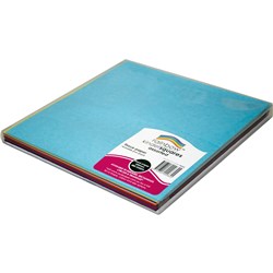 RAINBOW KINDER SQUARES TISSUE PAPER 250MM 17GSM ASSORTED PACK OF 480