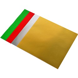 RAINBOW KINDER SQUARES 250MM 85GSM MIXED CHRISTMAS ASSORTED PACK OF 100