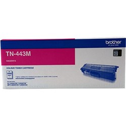 BROTHER TN-443M TONER CARTRIDGE HIGH YIELD MAGENTA
