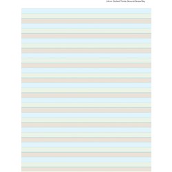 WRITER PREMIUM RULED PAD GROUND GRASS SKY A4 24MM DOTTED THIRDS 50 SHEET
