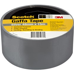 SCOTCH 933 GAFFA TAPE 48MMX15M SILVER