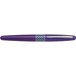 PILOT MR3 FOUNTAIN PEN FINE NIB ELLIPSE VIOLET BARREL BLACK INK