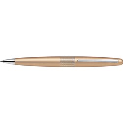 PILOT MR1 BALLPOINT PEN MEDIUM 1MM GOLD BARREL BLACK INK