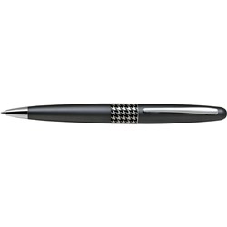 PILOT MR3 BALLPOINT PEN MEDIUM 1MM HOUNDSTOOTH GREY BARREL BLACK INK