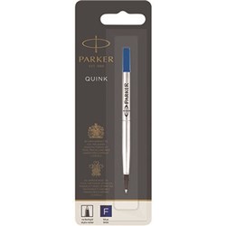 PARKER BL1 ROLLERBALL REFILL FINE 0.5MM BLUE
