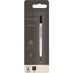 PARKER BL1 ROLLERBALL REFILL MEDIUM 0.7MM BLACK
