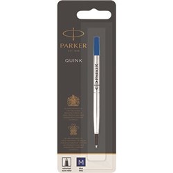 PARKER BL1 ROLLERBALL REFILL MEDIUM 0.7MM BLUE
