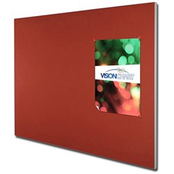 VISIONCHART LX7000 PINBOARD 1200X1200MM SLIM EDGE FRAME SMOOTH VELOUR MADE TO ORDER