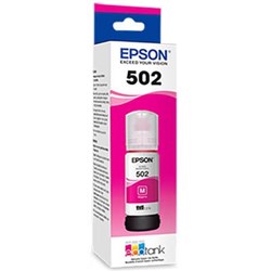EPSON T502 ECOTANK INK REFILL BOTTLE 70ML MAGENTA