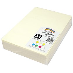 RAINBOW SYSTEM BOARD A4 200GSM BUFF 200 SHEETS