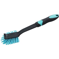 COMPASS PLASTIC DISH BRUSH BLUE AND BLACK