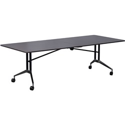 RAPIDLINE RAPID EDGE FOLDING TABLE 2400W X 1000D X 743MMH DRIFTWOOD TOP