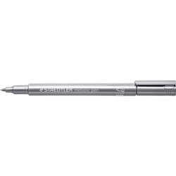 STAEDTLER 8323 METALLIC MARKER BULLET 1-2MM SILVER