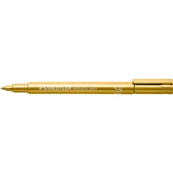 STAEDTLER 8323 METALLIC MARKER BULLET 1-2MM GOLD