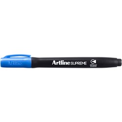 ARTLINE SUPREME METALLIC MARKERS BULLET 1MM BLUE PACK OF 12