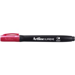 ARTLINE SUPREME METALLIC MARKERS BULLET 1MM PINK PACK OF 12