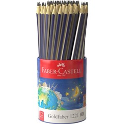 FABER-CASTELL GOLDFABER PENCILS HB CUP OF 72