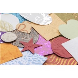 ZART PAPER HANDMADE COLLAGE SHAPES PACK OF 500G