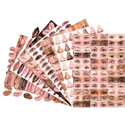ZART PAPER FACE PACK A3 ASSORTED PACK OF 40