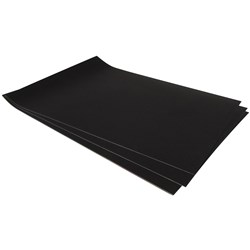 ZART BUDGET RAINBOW SCRAPER CARD A4 ASSORTED COLOURS UNDER BLACK COATING PACK OF 12