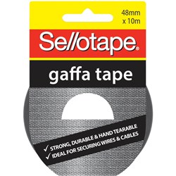 SELLOTAPE GAFFA TAPE 48MMX10M BLACK
