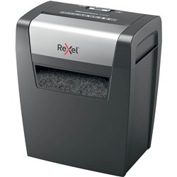 REXEL MOMENTUM X308 CROSS-CUT SHREDDER BLACK