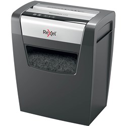 REXEL MOMENTUM X312 CROSS-CUT SHREDDER BLACK