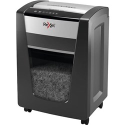 REXEL MOMENTUM X420 CROSS-CUT SHREDDER BLACK